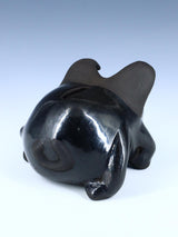 Santa Clara Pueblo Black Pottery Pig Figurine