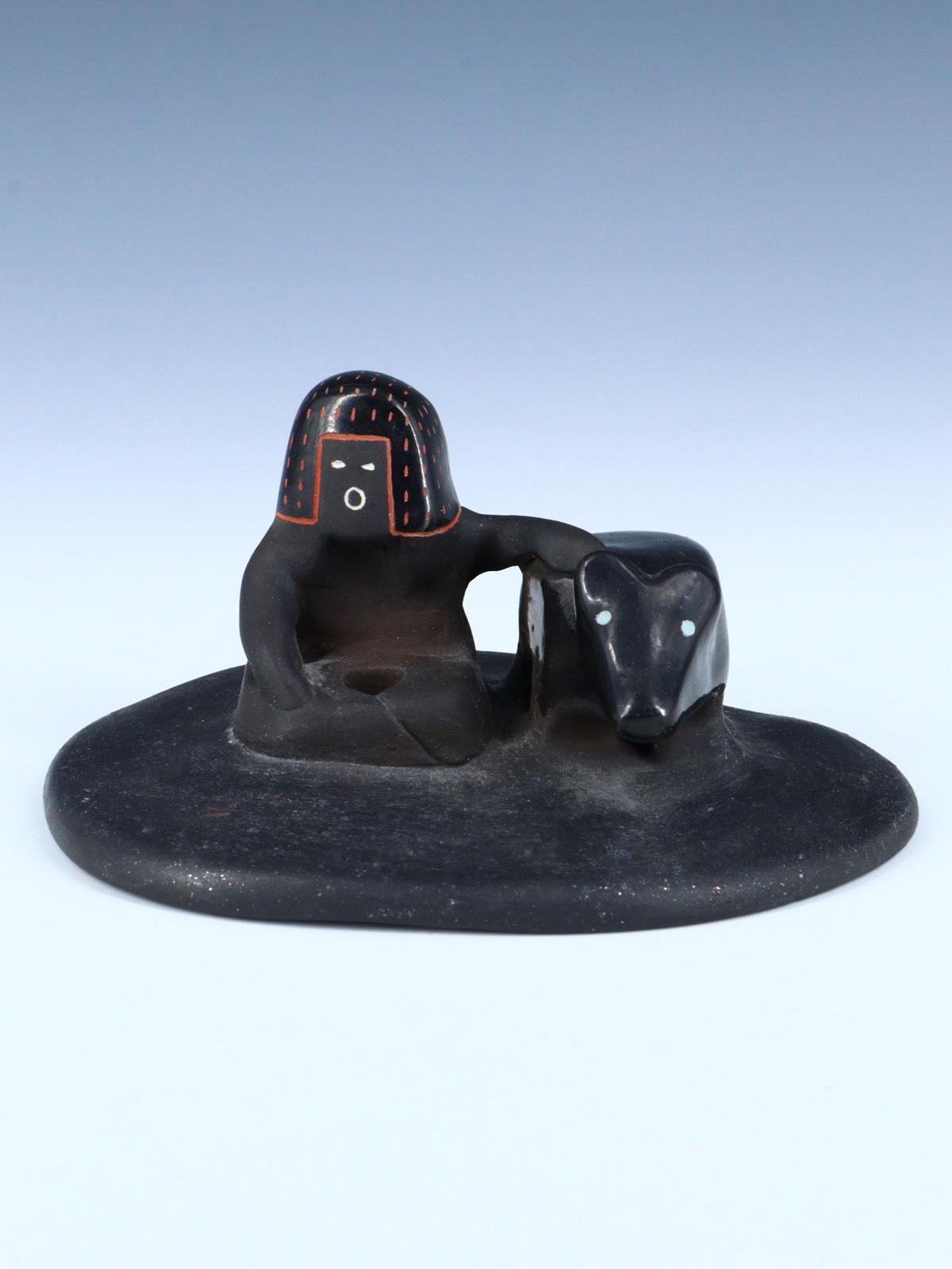 Vintage Estate Santa Clara Pottery Figurine