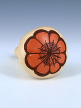 Olla de cerámica enrollada a mano Hopi