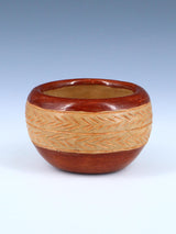 Vintage San Juan Pueblo Pottery Bowl