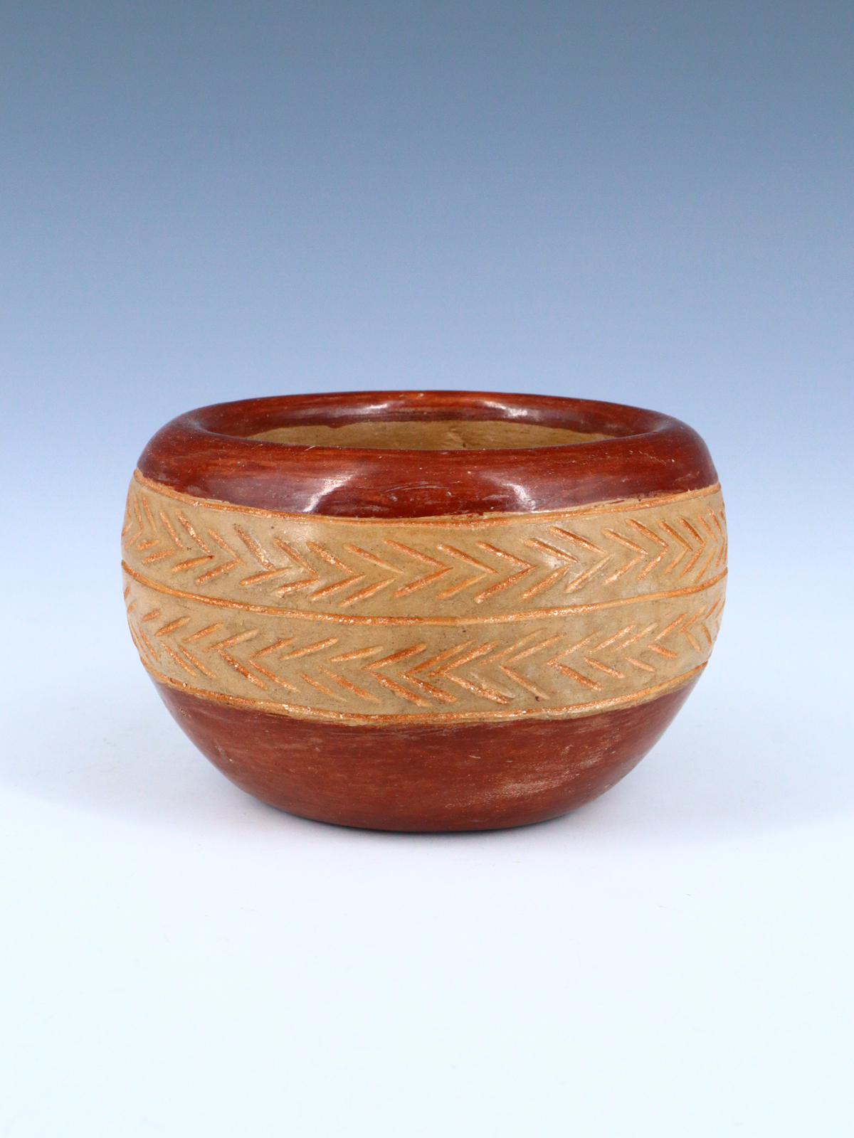 Vintage San Juan Pueblo Pottery Bowl