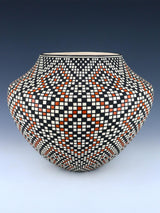 Acoma Pueblo Hand Coiled Fine Line Pottery - PuebloDirect.com