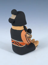Jemez Pueblo Pottery Two Baby Storyteller - PuebloDirect.com