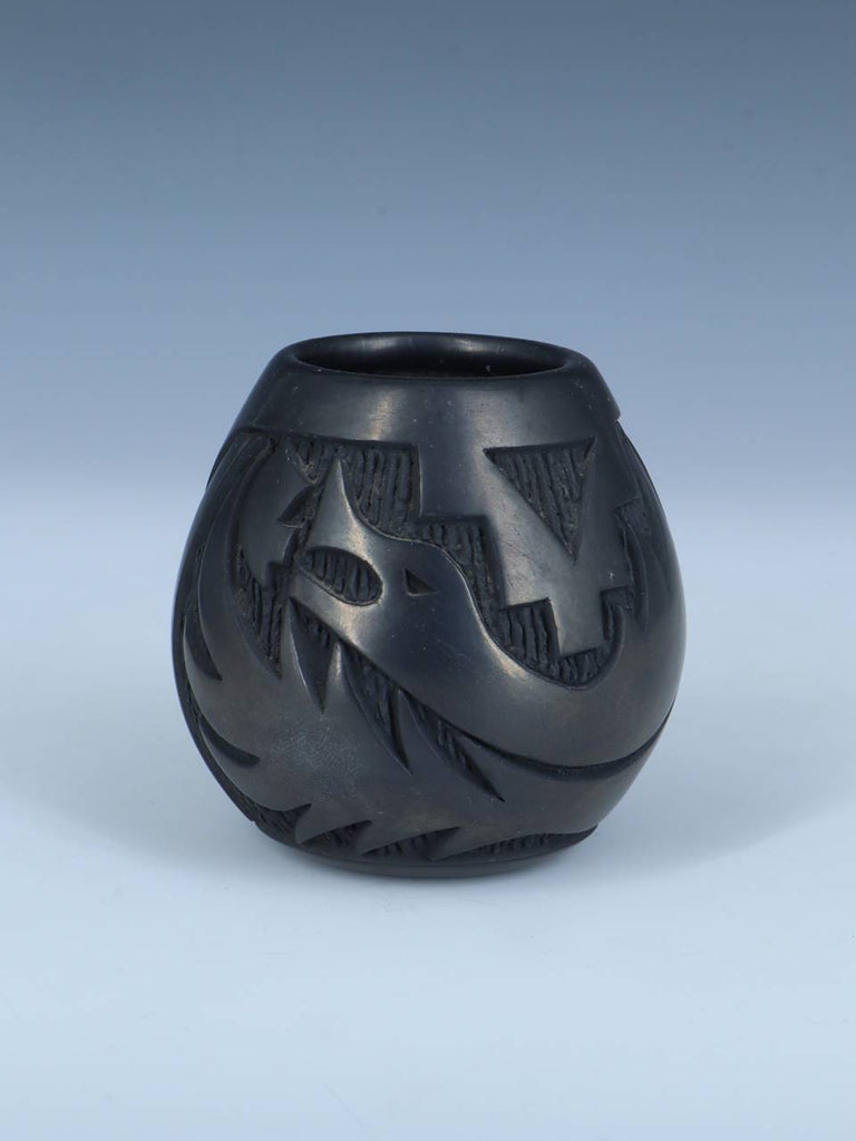 Santa Clara Pueblo Hand Coiled Carved Pottery - PuebloDirect.com
