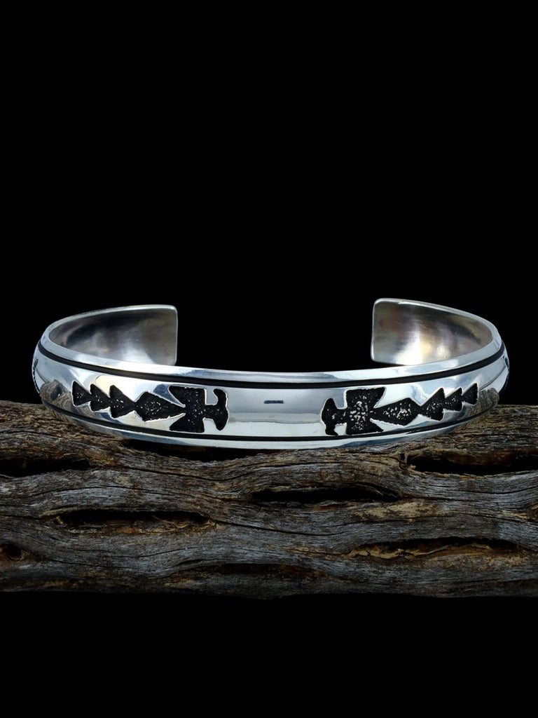 Native American Jewelry Sterling Silver Overlay Bracelet - PuebloDirect.com