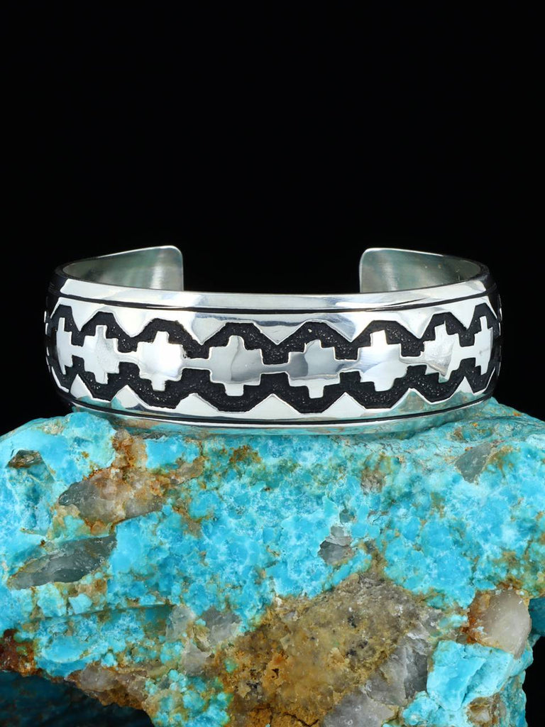 Hopi Reverse Overlay Bracelet  Hopi Jewelry Native American Bracelets