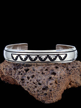 Native American Sterling Silver Overlay Bracelet