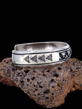 Native American Sterling Silver Overlay Bracelet