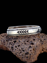 Native American Sterling Silver Overlay Bracelet
