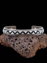 Native American Sterling Silver Overlay Bracelet