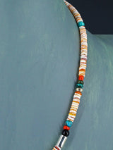 20" Navajo Single Strand Spiny Oyster Necklace