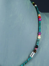 20" Navajo Single Strand Turquoise Necklace