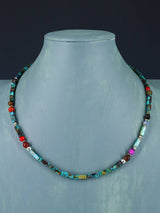 20" Navajo Single Strand Turquoise Necklace