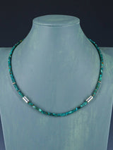 20" Navajo Single Strand Turquoise Necklace