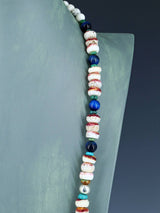 Navajo Spiny Oyster Beaded Single Strand Necklace
