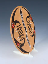 Hopi Hand Coiled Pottery Plate - PuebloDirect.com