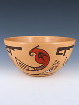 Hopi Hand Coiled Pottery Bowl - PuebloDirect.com