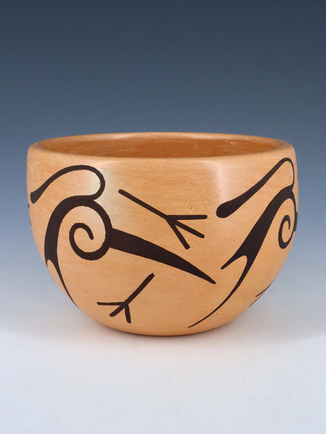 Hopi Hand Coiled Pottery Bowl - PuebloDirect.com