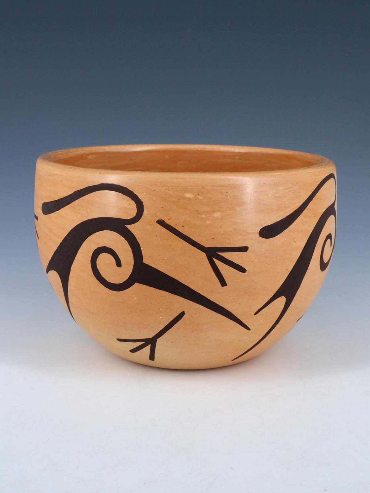 Hopi Hand Coiled Pottery Bowl - PuebloDirect.com