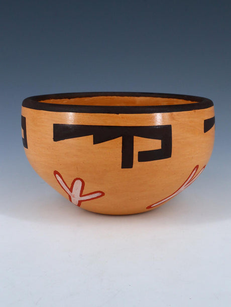 Hopi Hand Coiled Pottery Bowl - PuebloDirect.com