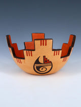 Hopi Hand Coiled Pottery Bowl - PuebloDirect.com
