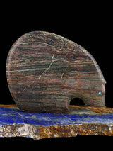 Folded Metasediment Medicine Bear Zuni Fetish