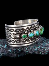 Native American Jewelry Sonoran Gold Turquoise Cuff Bracelet - PuebloDirect.com