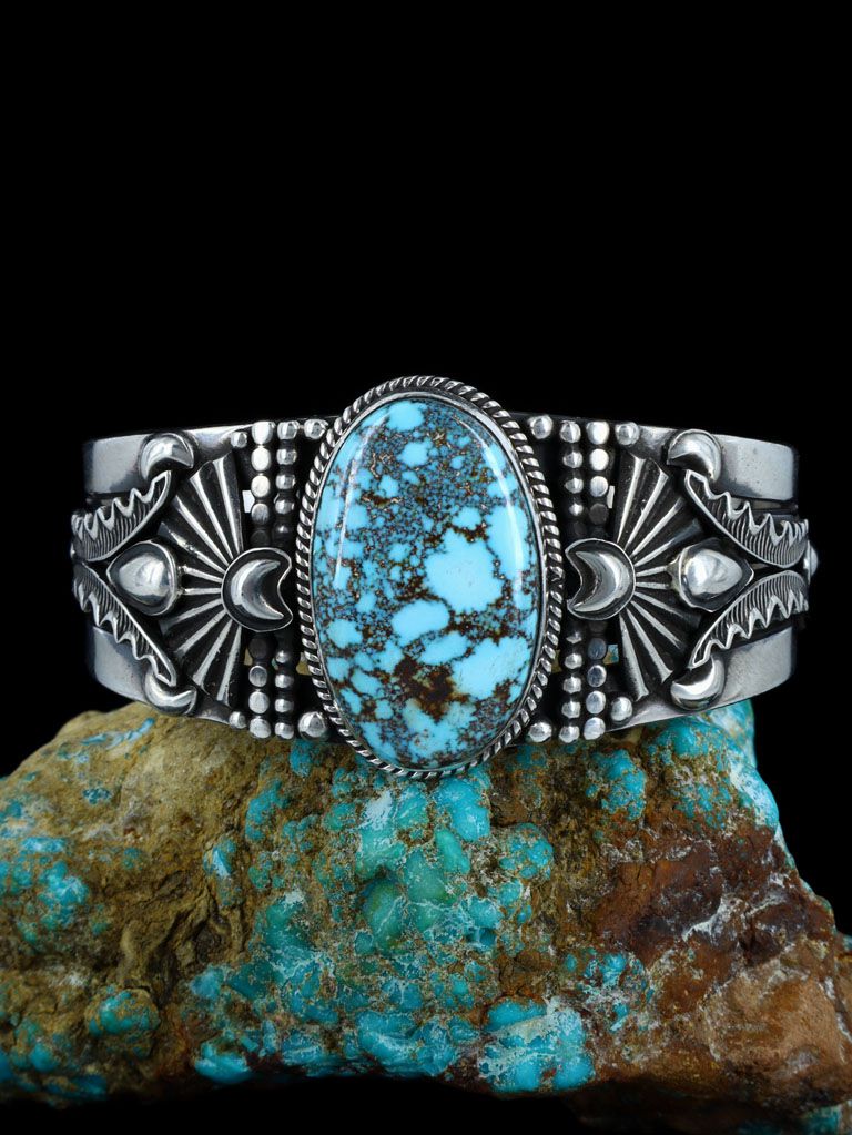Native American Indian Jewelry Natural Kingman Turquoise Bracelet ...