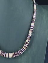 Navajo Single Strand Wampum Shell Necklace