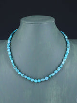 18" Navajo Single Strand Turquoise Nugget Necklace