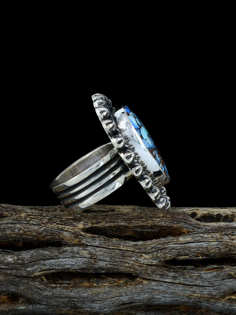 Natural Golden Hill Turquoise Sterling Silver Ring Size 6 1/2 - PuebloDirect.com