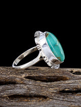 Anillo Golden Hill con turquesa, talla 6 1/2