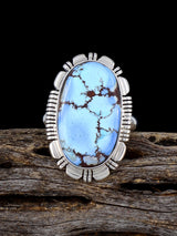 Bague turquoise Golden Hill, taille 6 1/2