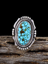 Anillo Golden Hill con turquesa, talla 6 1/2