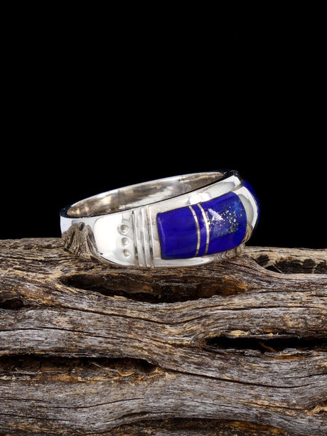 Bague incrustée de pavés turquoise, taille 12 1/2