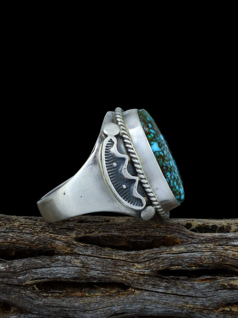 Kingman Turquoise Ring, Size 11 1/2 - PuebloDirect.com