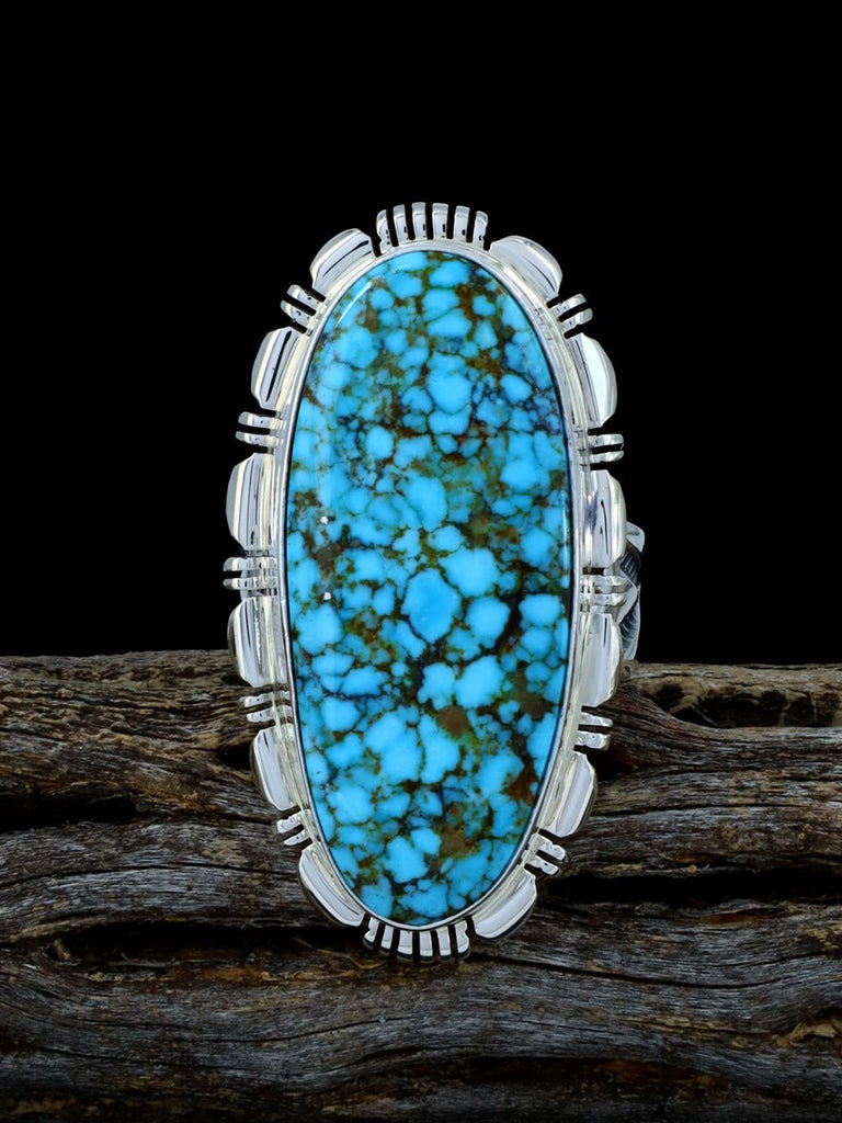 Kingman Turquoise Ring, Size 9 1/2 - PuebloDirect.com