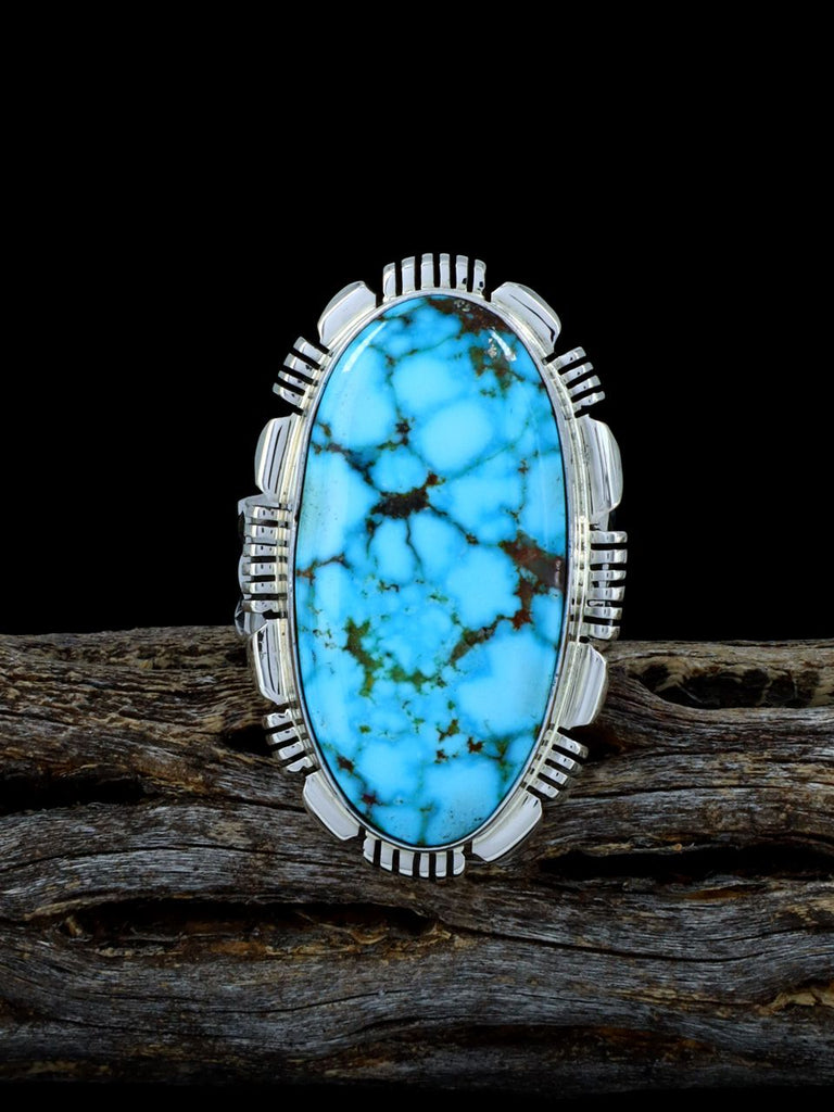 Kingman Turquoise Ring, Size 9 - PuebloDirect.com