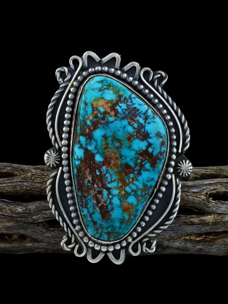 Navajo Natural Royston Turquoise Ring, Size 9 - PuebloDirect.com
