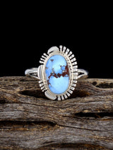 Golden Hill Turquoise Ring, Size 8 3/4 - PuebloDirect.com