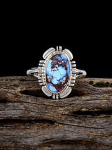 Golden Hill Turquoise Ring, Size 8 3/4 - PuebloDirect.com