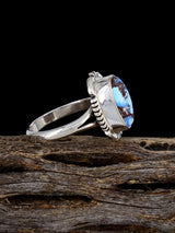 Golden Hill Turquoise Ring, Size 8 3/4 - PuebloDirect.com