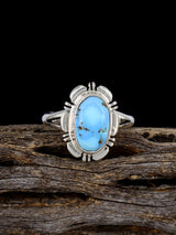 Golden Hill Turquoise Ring, Size 8 - PuebloDirect.com