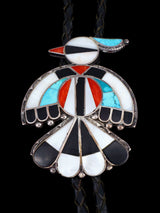 Old Pawn Indian Jewelry - Pin de plata de ley con incrustaciones de Zuni