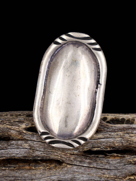Estate Old Southwest Sterling Silver Ring, Size 7 - PuebloDirect.com