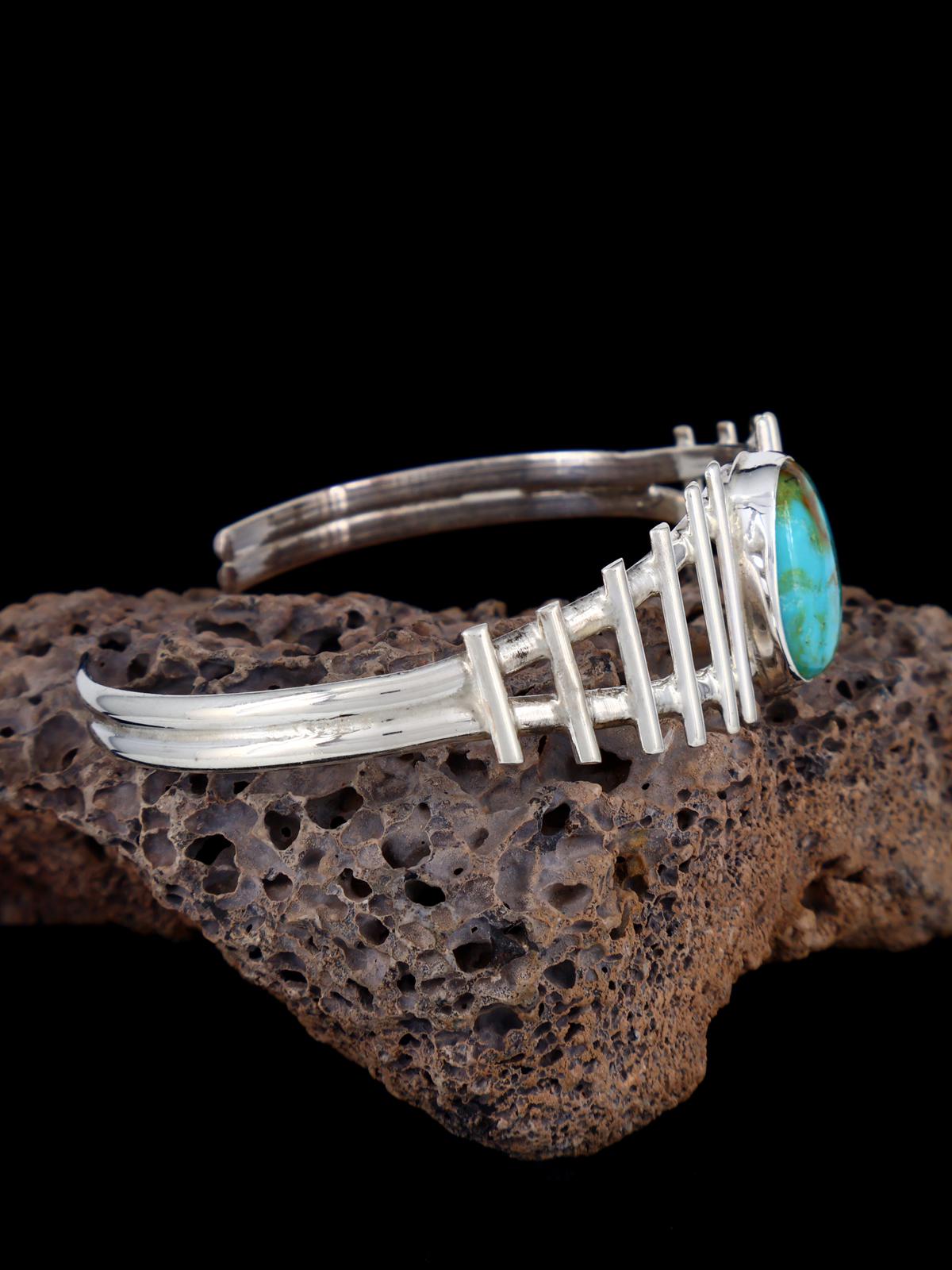 Native American Jewelry Turquoise Cuff Bracelet - PuebloDirect.com