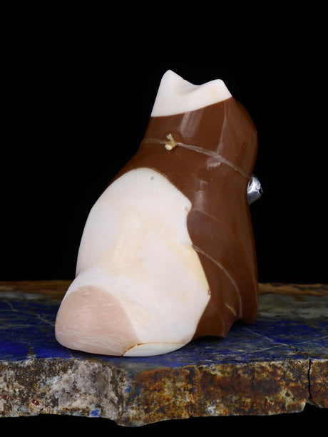 Resin Cat Zuni Fetish - PuebloDirect.com