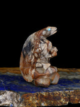 Picasso Marble Lizard Zuni Fetish - PuebloDirect.com