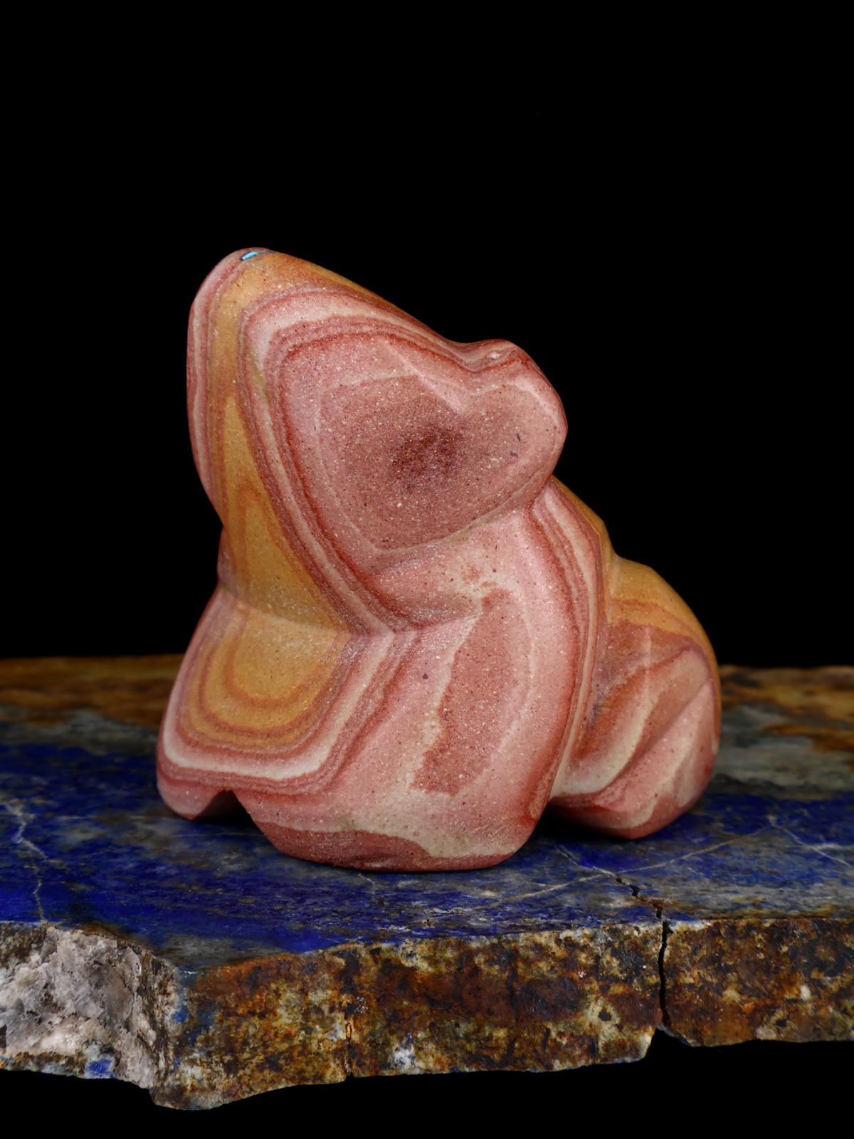 Rhyolite Frog Zuni Fetish - PuebloDirect.com