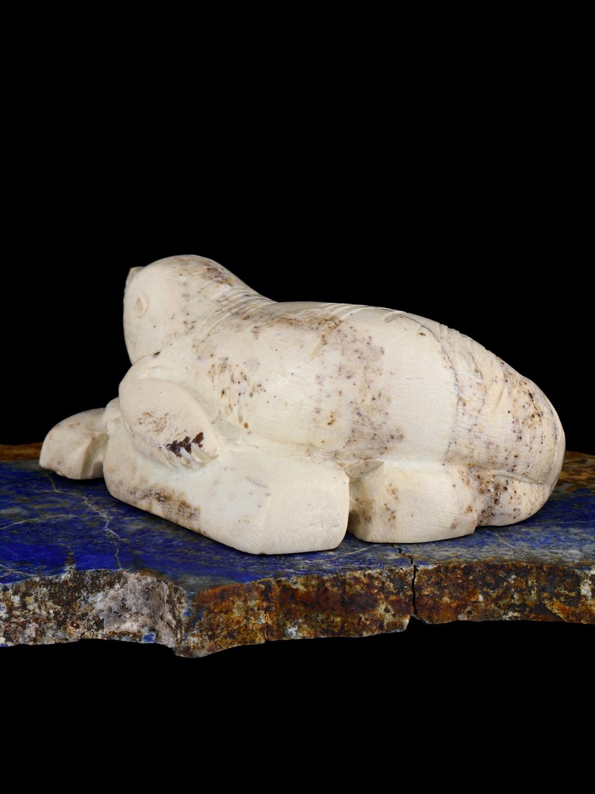 Serpentine Seal Zuni Fetish - PuebloDirect.com